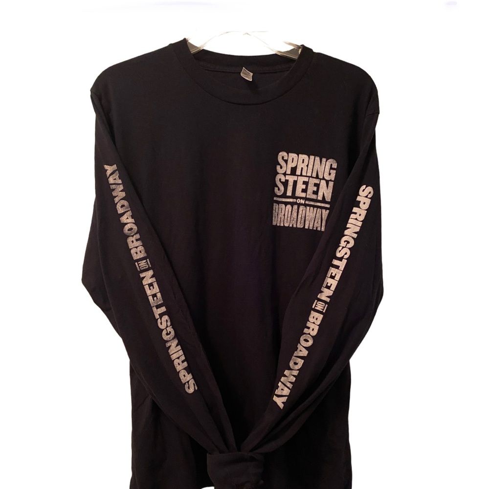 RARE Springsteen On Broadway Men’s Unisex Long sleeve Tee Shirt 🇺🇸